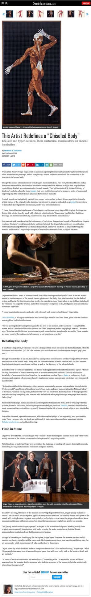 “This Artist Redefines a ‘Chiseled Body.’” Smithsonian.com, Smithsonian Institution, 1 Oct. 2018