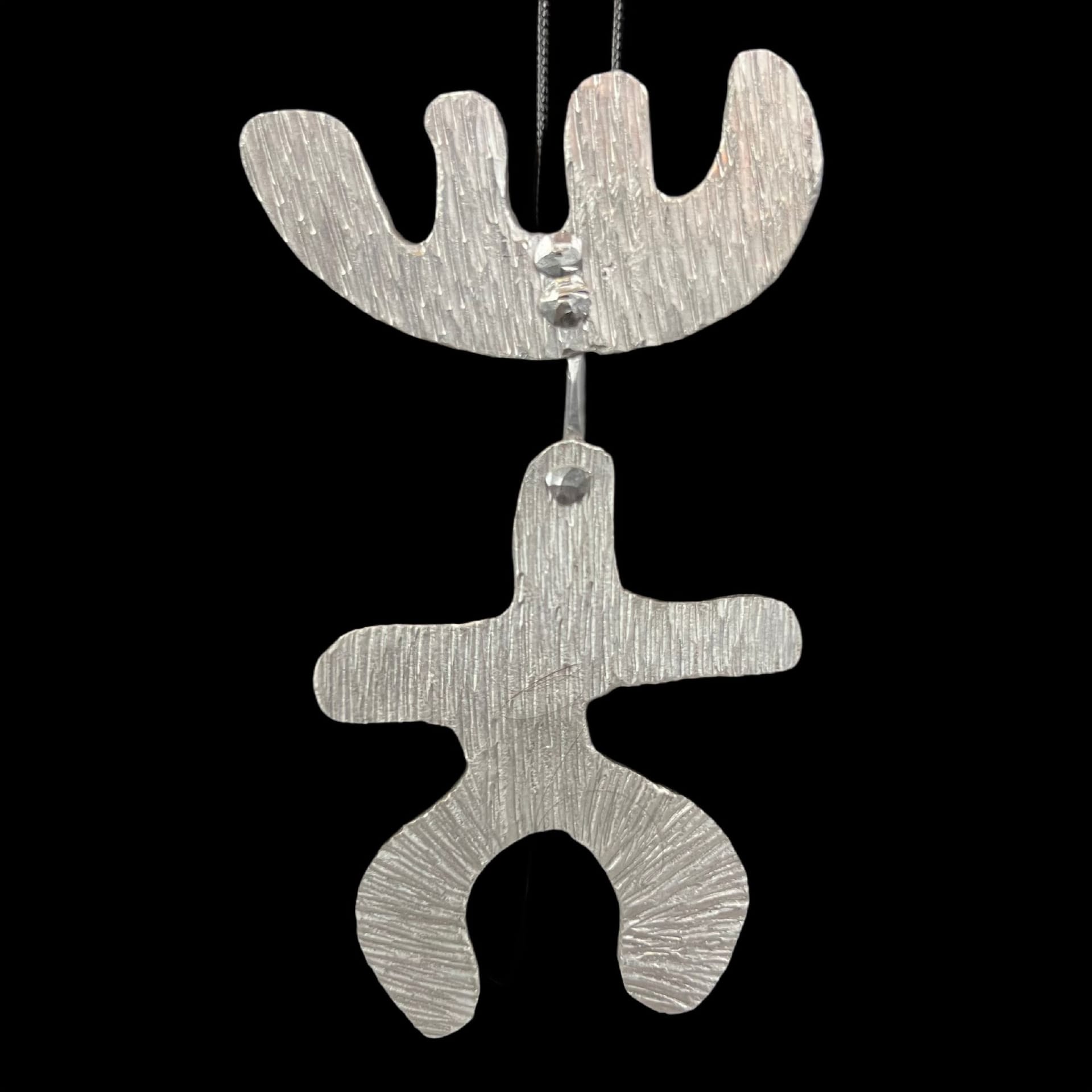 Cuspate— Cold Forged Aluminum Pendant