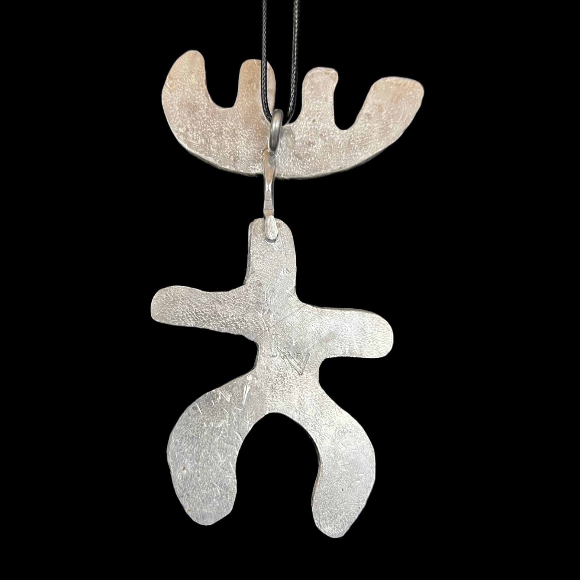 Cuspate— Cold Forged Aluminum Pendant