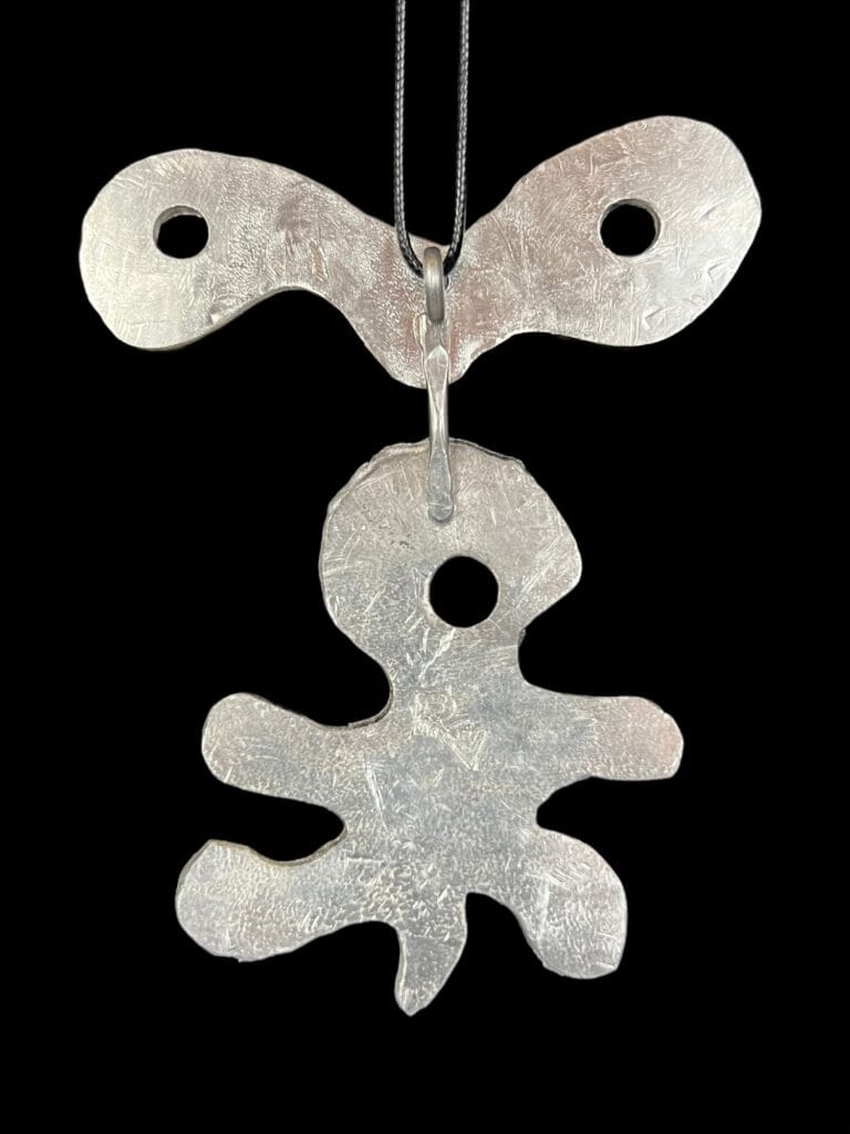 Forager— Cold Forged Aluminum Pendant