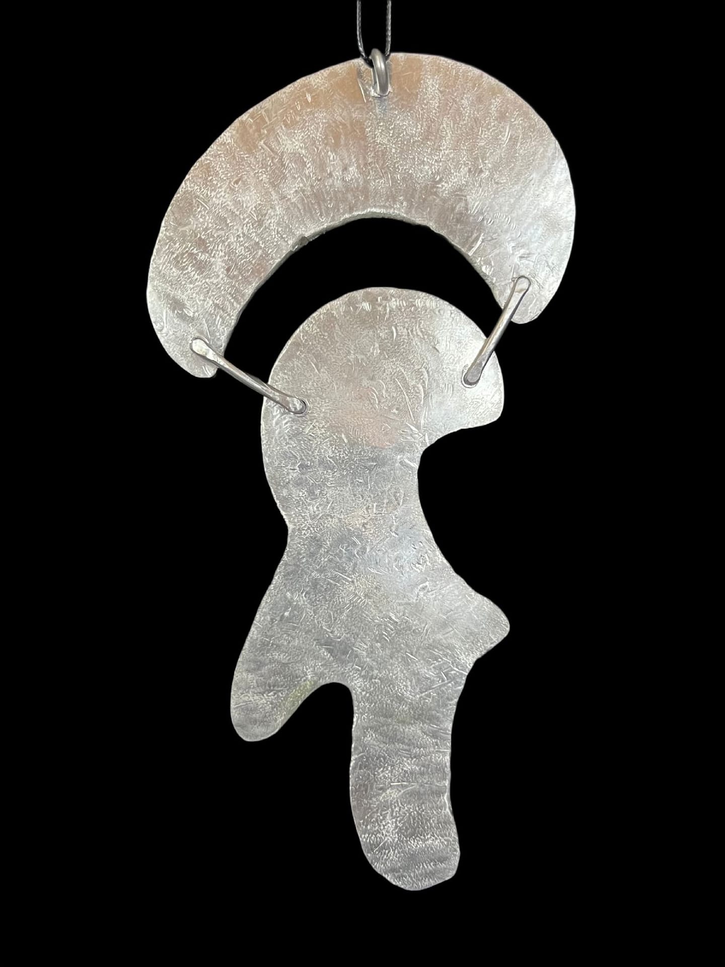 Skydive— Cold Forged Aluminum Pendant