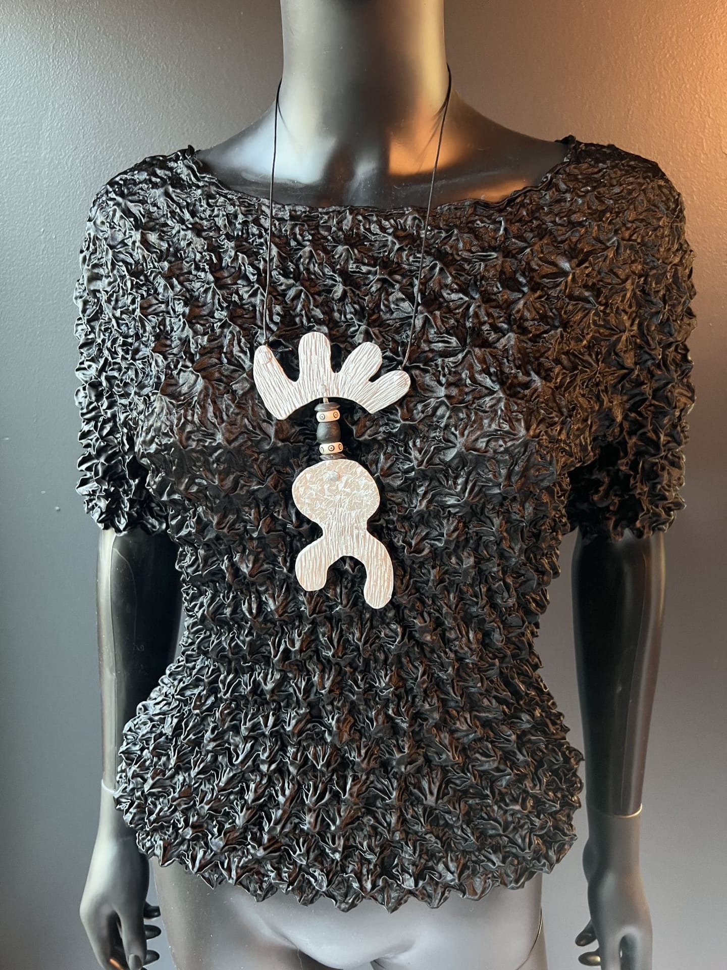 Ceremonial Dance— Cold Forged Aluminum Pendant