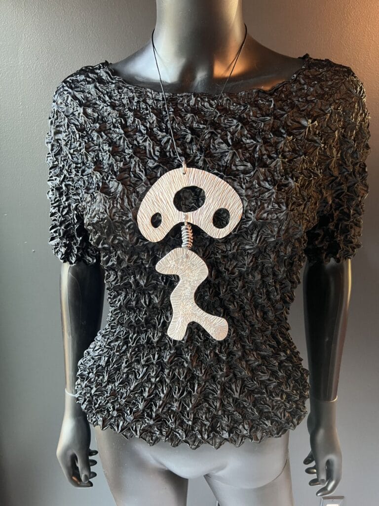On The Path— Cold Forged Aluminum Pendant