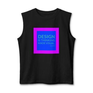 'Design is thinking made visual.'
