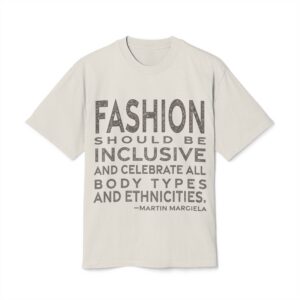 'Fashion should be inclusive and celebrate all body types and ethnicities.'