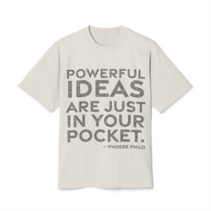 'Powerful ideas are just in your pocket.'