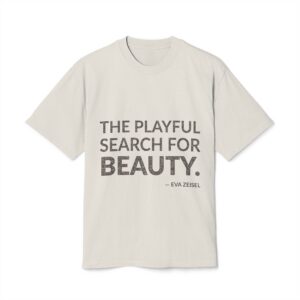 'The playful search for beauty.'